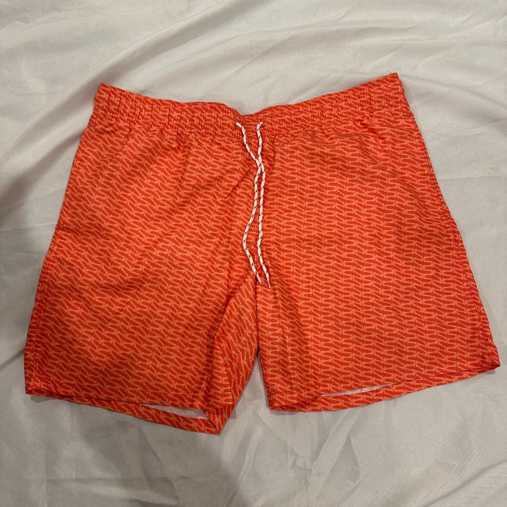 Target Goodfellow & Co - Men's Swim Short Trunks Board Shorts - Orange